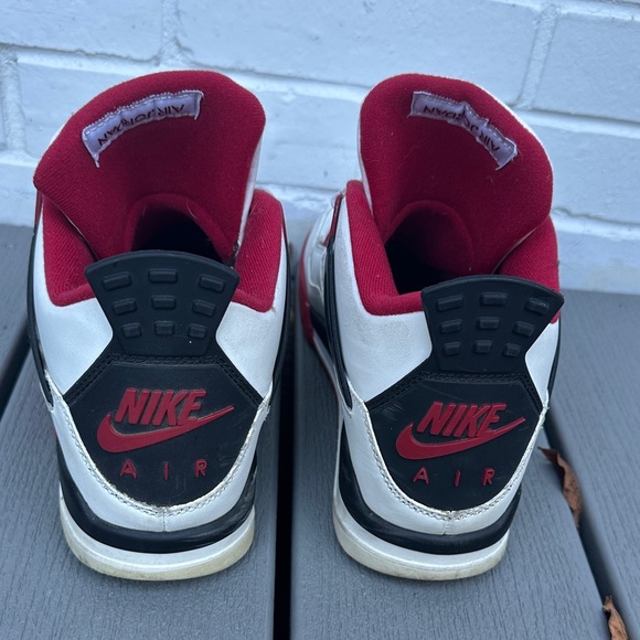 Nike Air Retro Sneakers - Black, White, and Red - Picture 2 of 8